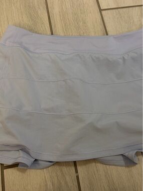 Lululemon Periwinkle Pace Rival Skort Size 10